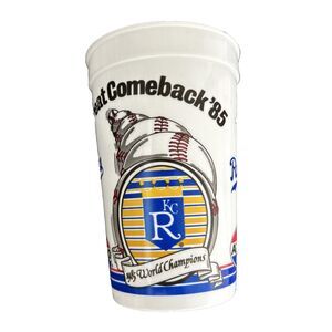 Vintage 1985 KC Royals Great Comeback Cup AMOCO Souvenir Cup